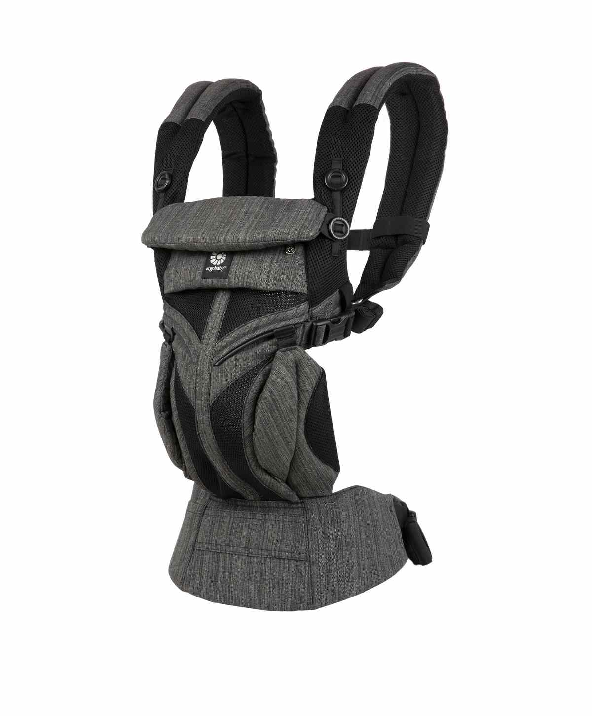 Ergobaby OMNI 360 Cool Air Mesh Babytrage Black Tweed