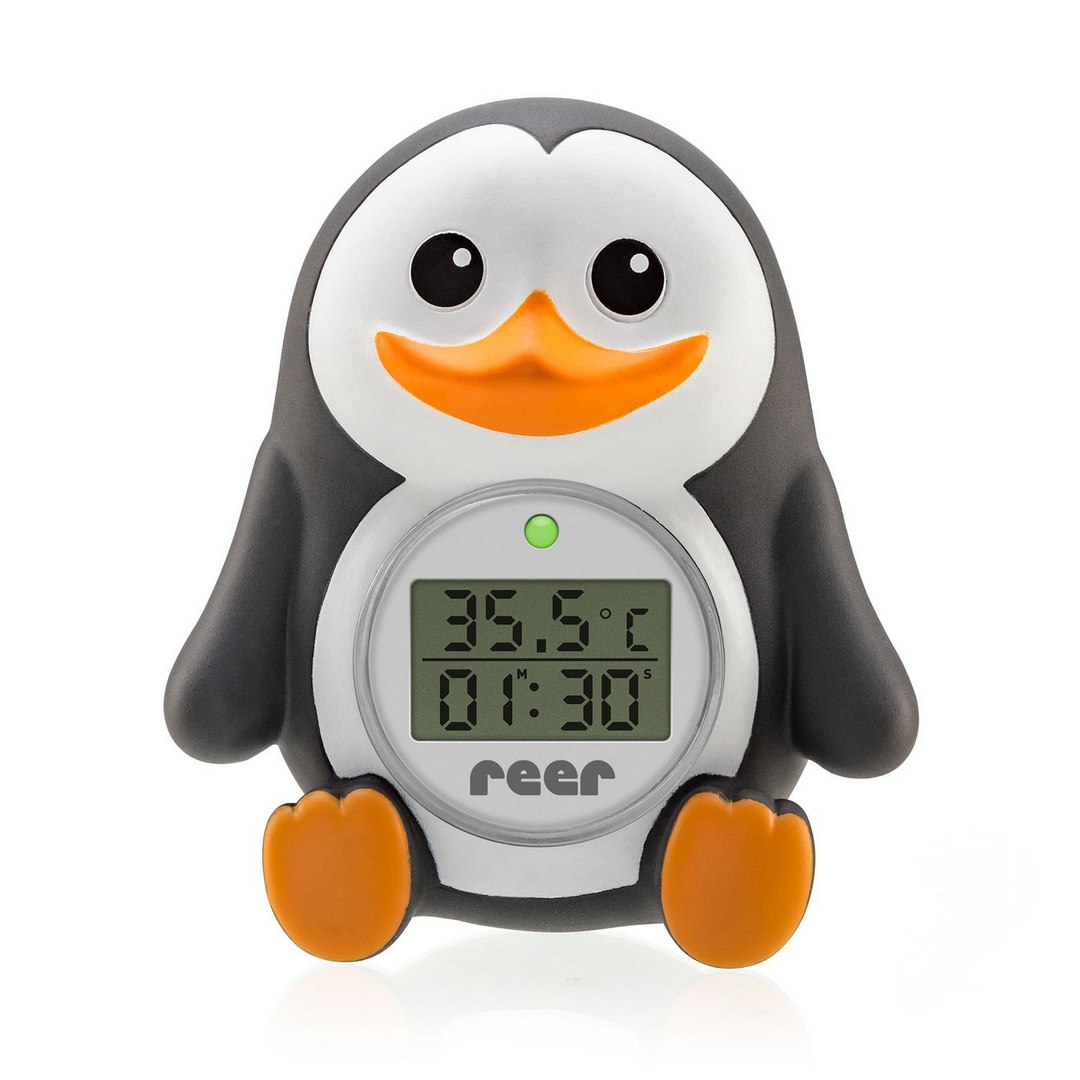 Reer MyHappyPingu 2in1 digitale Badethermometer