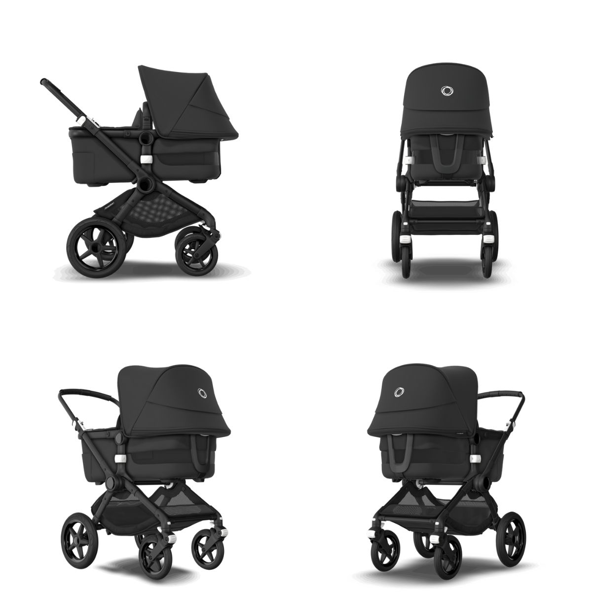 Bugaboo Fox 3 Bundle 8 in 1- Schwarz