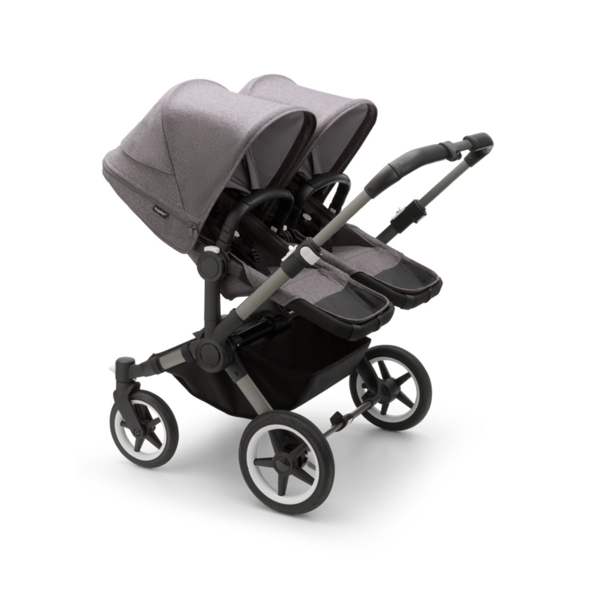 Bugaboo Donkey 5 Twin Mix & Match Graphit- Grau Meliert- Grau Meliert