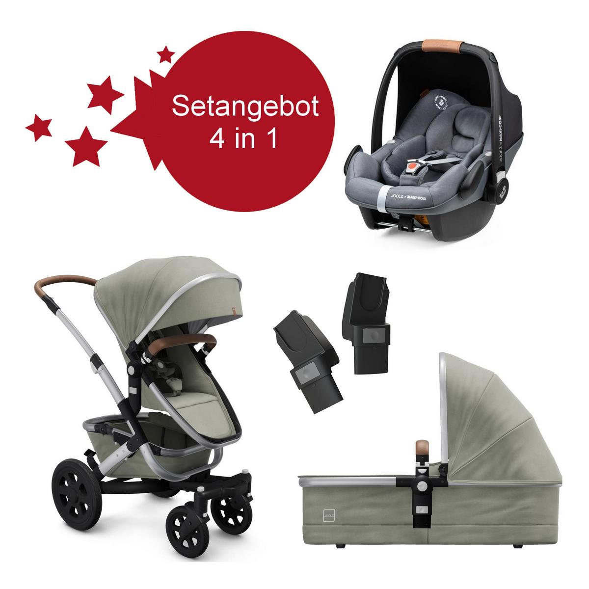 Joolz Geo 2 Setangebot mit MC Pebble Pro i-Size- Daring Grey