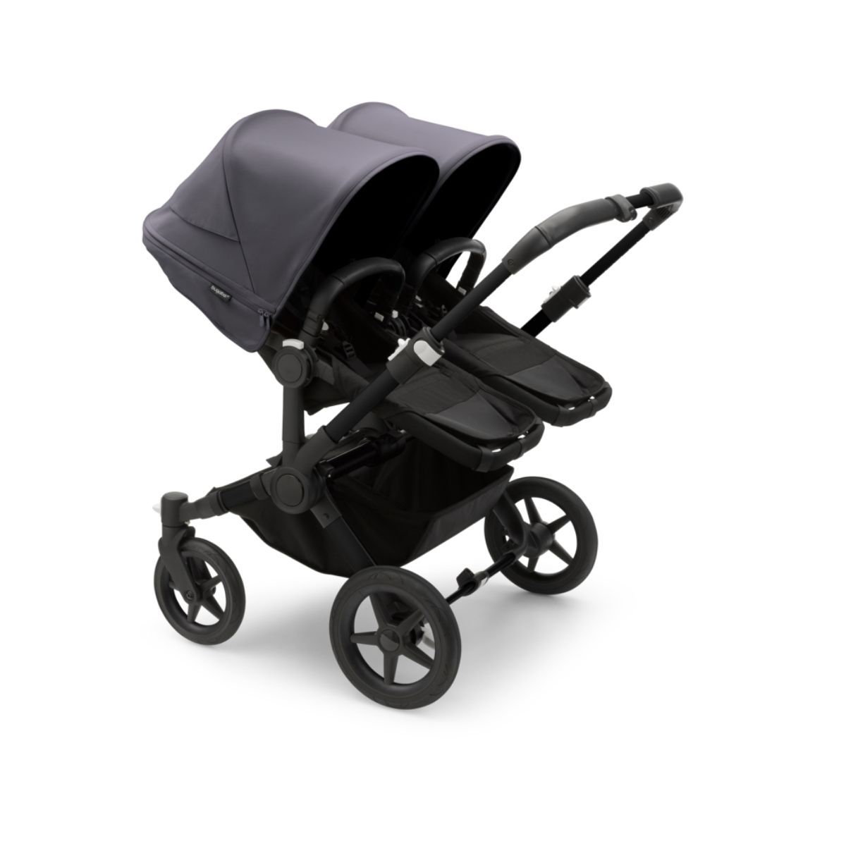 Bugaboo Donkey 5 Twin Mix & Match Schwarz- Mitternachtsschwarz- Sturmblau