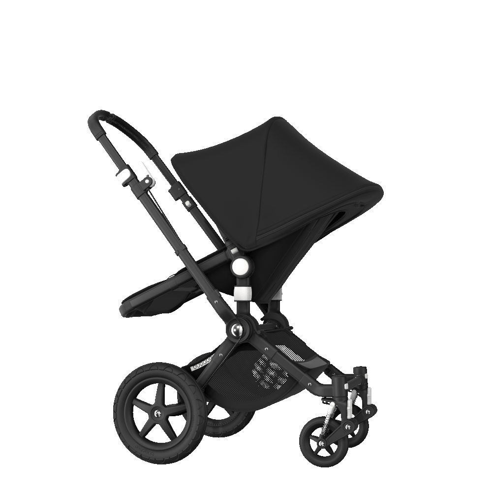 Cameleon 3 Plus Komplett Set Kombikinderwagen Schwarz- Schwarz- Schwarz