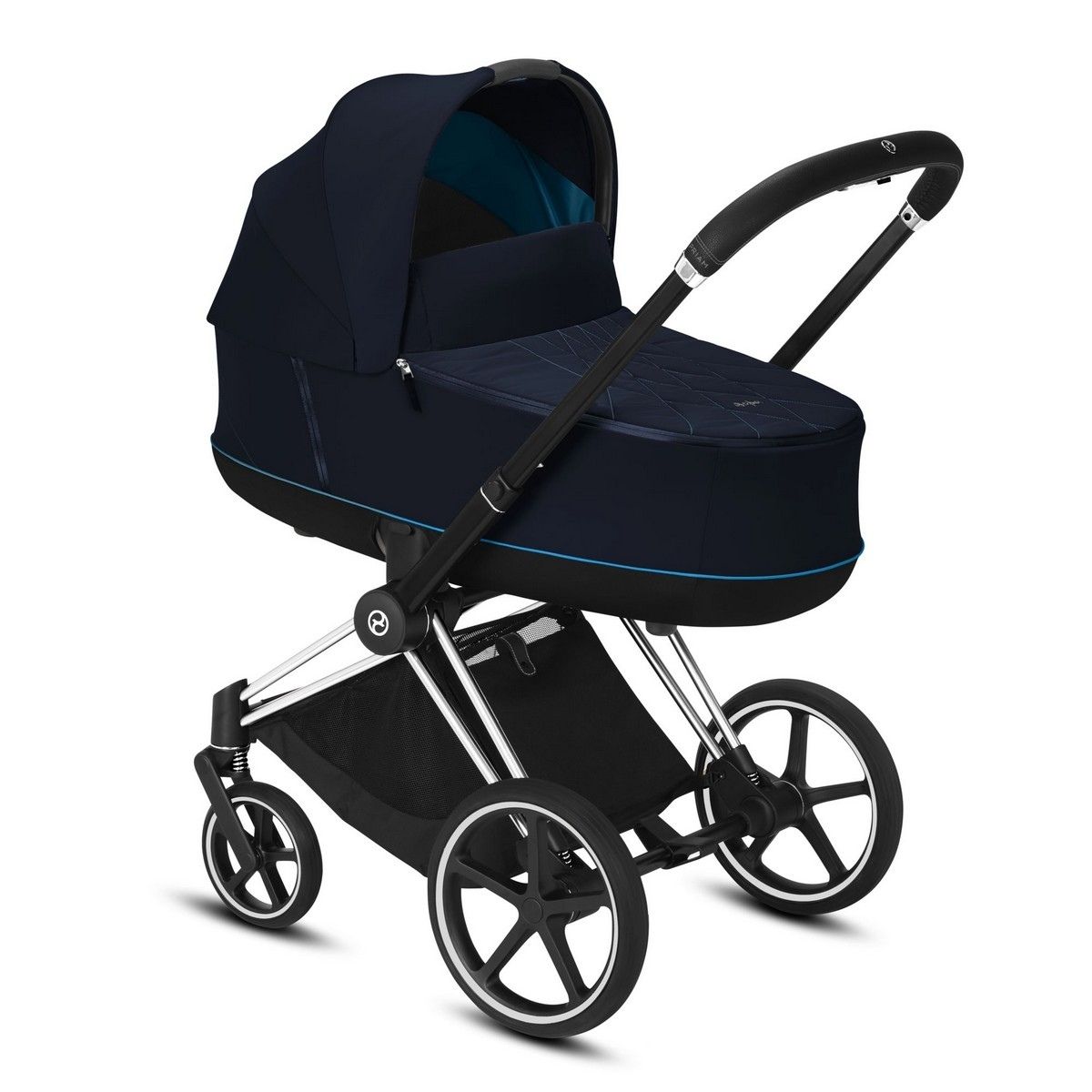 Cybex Priam Set 3 in 1- Chrome Black- Blau