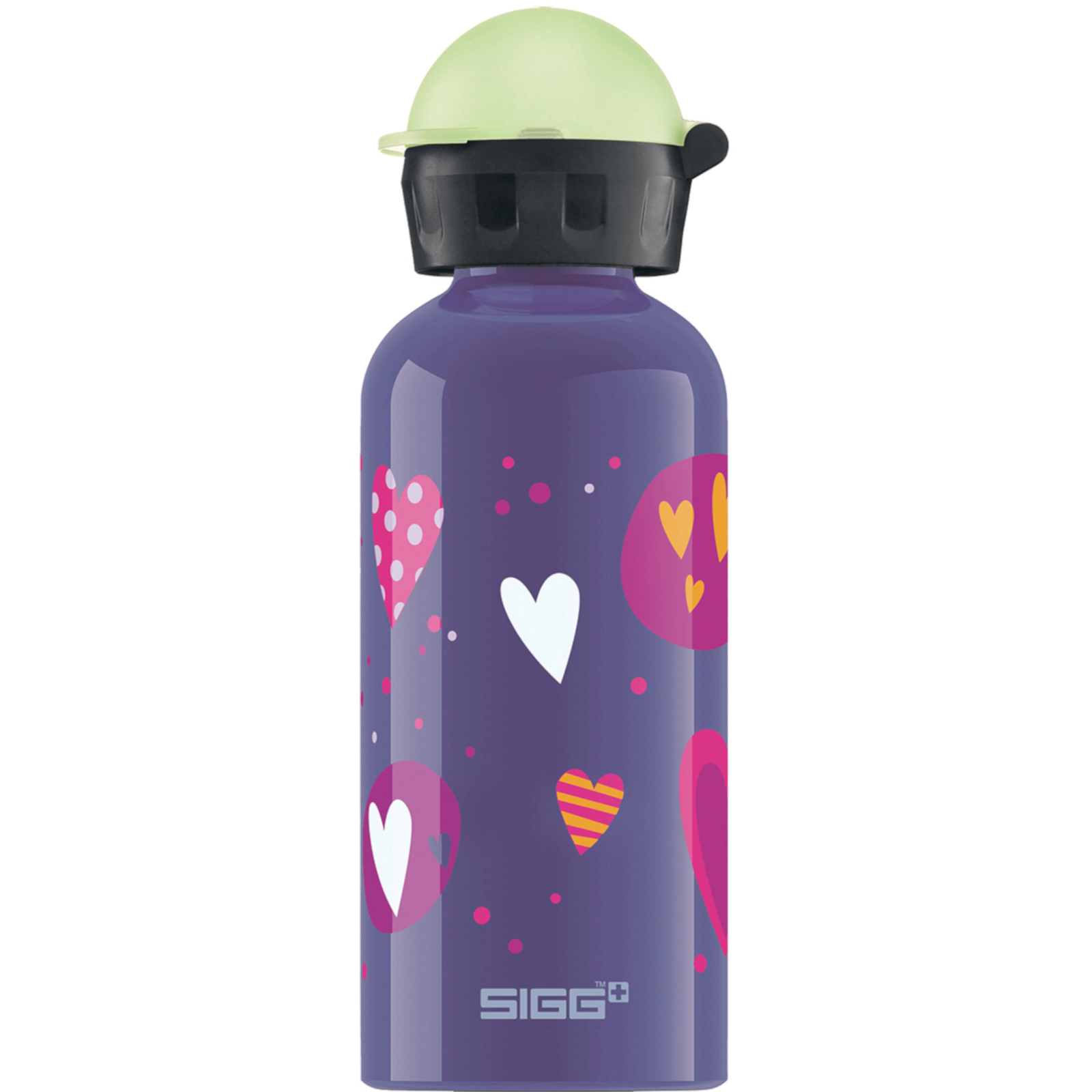 Sigg Kinder Trinkflasche 0,4 l - Glow Heartballoons