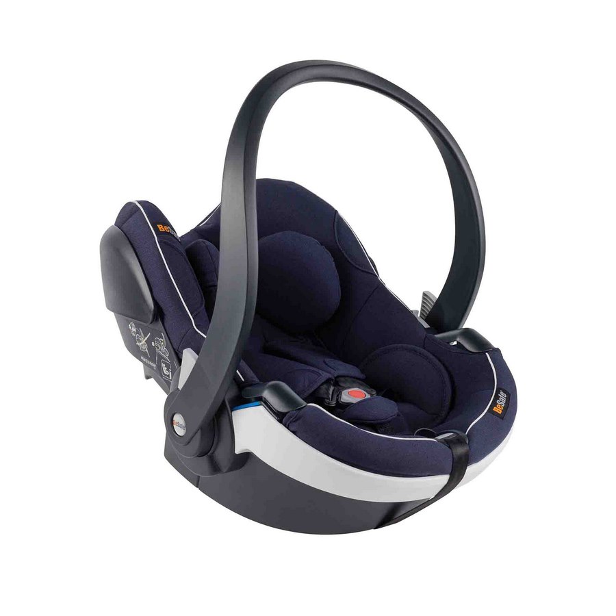 BeSafe iZi Go Modular i-Size White Edge Babyschale - Navy Melange