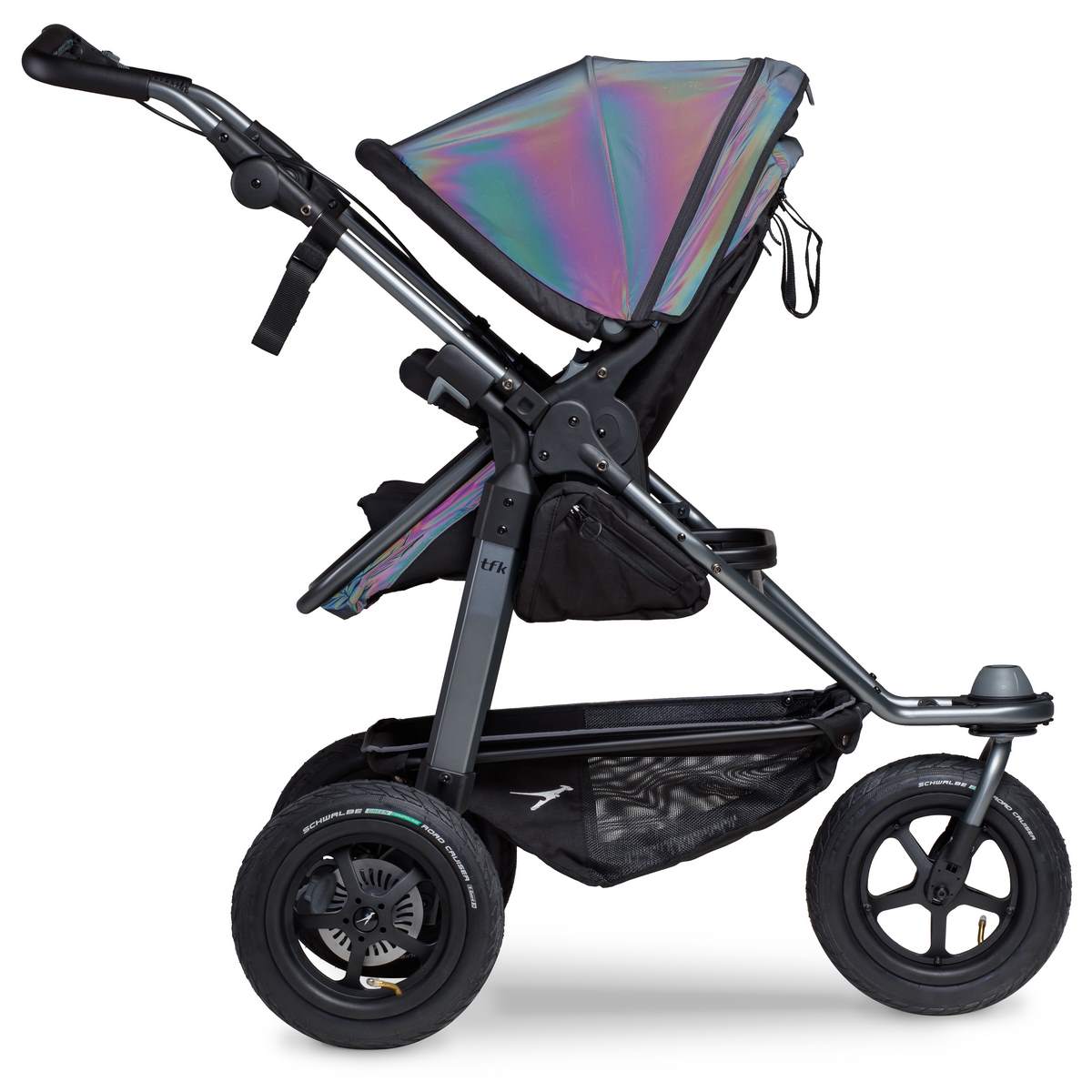 TFK Mono Kombi Kinderwagen mit Luftrad-Set- Glow in the Dark