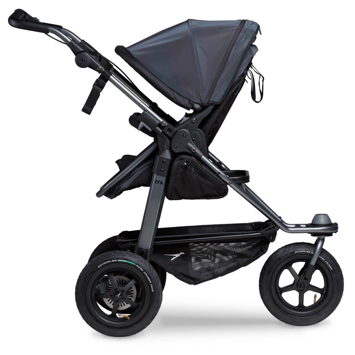 TFK Mono Kombi Kinderwagen mit Luftrad-Set- Glow in the Dark