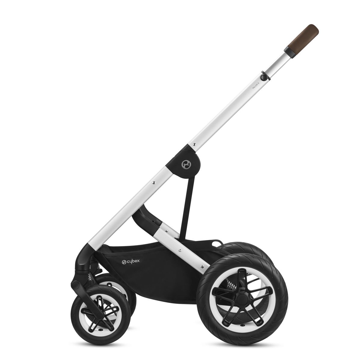 Cybex Talos S Lux SLV Kinderwagen Gestell Silber